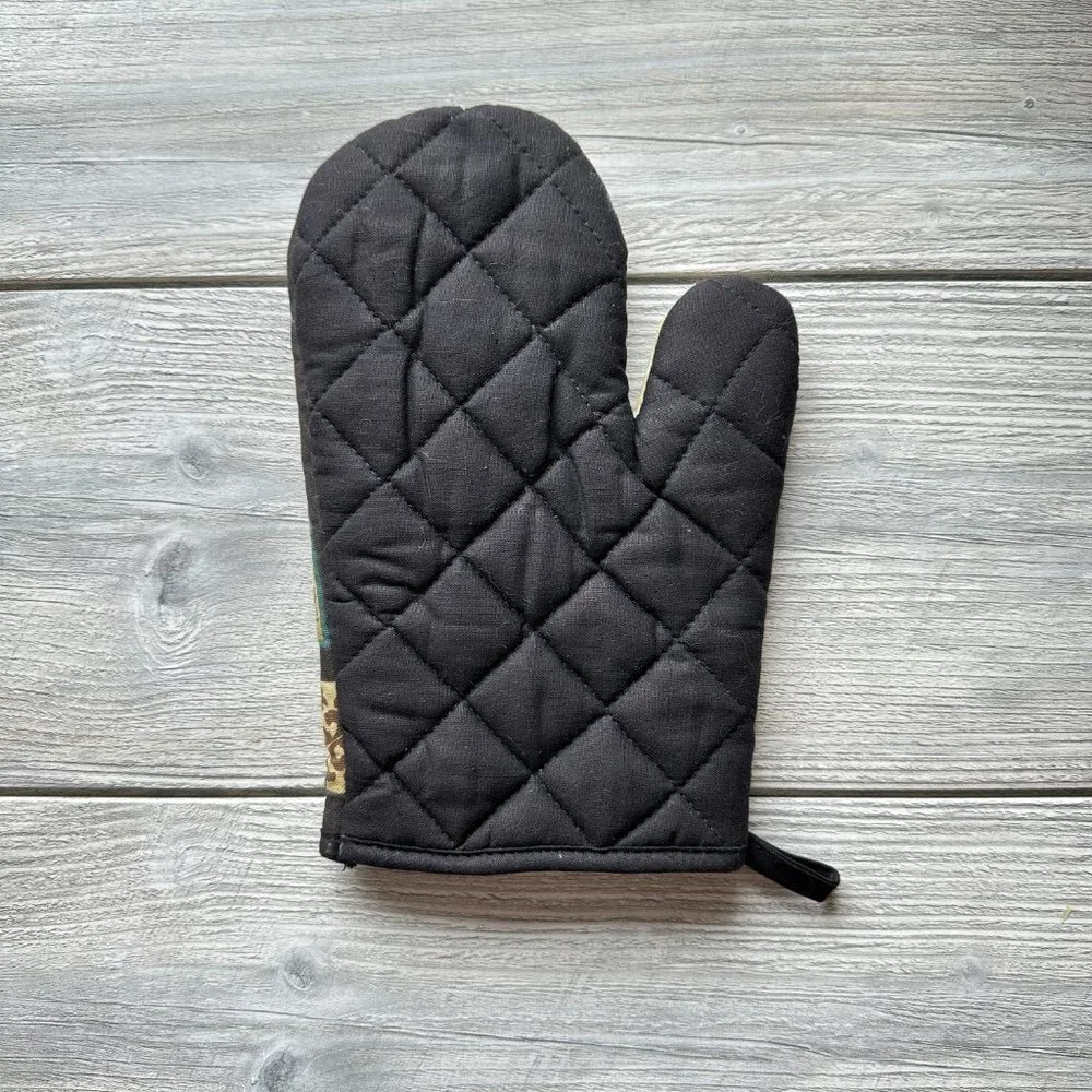 Quilted Kitchen Oven Mitt